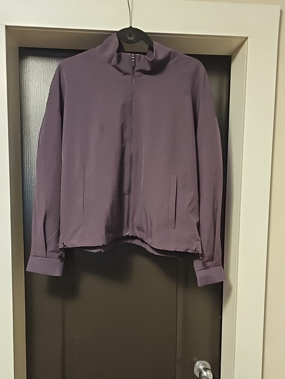 RW&CO. Lightweight Zip Jacket in Dusty Mauve